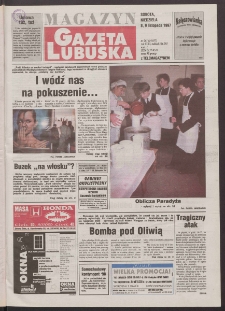 Gazeta Lubuska : magazyn R. XLVI, nr 261 (8/9 listopada 1997). - Wyd. 1