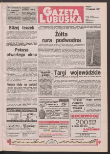 Gazeta Lubuska R. XLVI, nr 265 (14 listopada 1997). - Wyd. 1