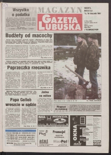 Gazeta Lubuska : magazyn R. XLVI, nr 266 (15/16 listopada 1997). - Wyd. 1