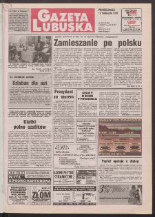 Gazeta Lubuska R. XLVI, nr 267 (17 listopada 1997). - Wyd. 1