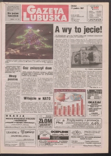 Gazeta Lubuska R. XLVI, nr 293 (17 grudnia 1997). - Wyd. 1