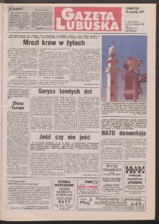 Gazeta Lubuska R. XLVI, nr 294 (18 grudnia 1997). - Wyd. 1