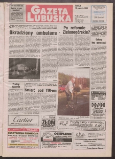 Gazeta Lubuska R. XLVI, nr 295 (19 grudnia 1997). - Wyd. 1