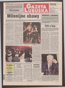Gazeta Lubuska R. XLVIII [właśc. XLIX], nr 1 (3 stycznia 2000). - Wyd. A
