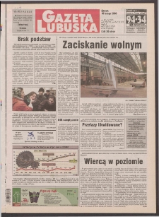 Gazeta Lubuska R. XLVIII [właśc. XLIX], nr 39 (16 lutego 2000). - Wyd. A