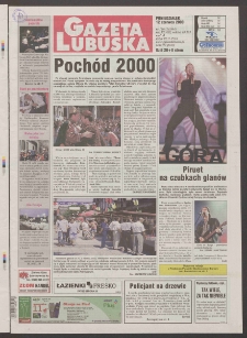 Gazeta Lubuska R. XLVIII [właśc. XLIX], nr 136 (12 czerwca 2000). - Wyd. A