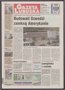 Gazeta Lubuska R. XLVIII [właśc. XLIX], nr 172 (25 lipca 2000). - Wyd. A