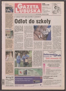 Gazeta Lubuska : Zielona G&oacute;ra R. XLIX, nr 208 (6 września 2000). - Wyd. A