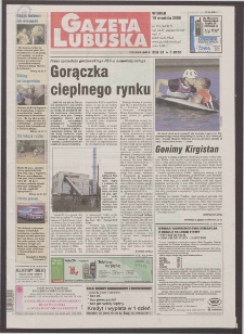 Gazeta Lubuska : Zielona G&oacute;ra R. XLIX, nr 219 (19 września 2000). - Wyd. A