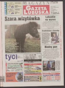 Gazeta Lubuska : magazyn R. XLIX, nr 287 (9/10 grudnia 2000). - Wyd. A