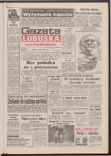 Gazeta Lubuska : dawniej Zielonog&oacute;rska-Gorzowska R. XLII [właśc. XLIII], nr 8 (11 stycznia 1994). - Wyd. 1