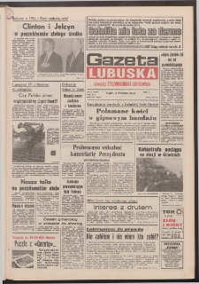 Gazeta Lubuska : dawniej Zielonog&oacute;rska-Gorzowska R. XLII [właśc. XLIII], nr 11 (14 stycznia 1994). - Wyd. 1