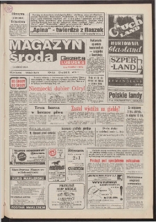 Gazeta Lubuska : magazyn środa : dawniej Zielonog&oacute;rska-Gorzowska R. XLII [właśc. XLIII], nr 39 (16 lutego 1994). - Wyd. 1