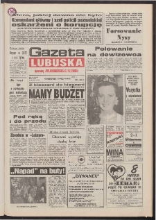 Gazeta Lubuska : dawniej Zielonog&oacute;rska-Gorzowska R. XLII [właśc. XLIII], nr 55 (7 marca 1994). - Wyd. 1