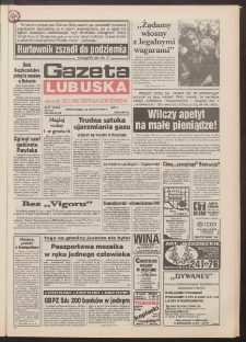 Gazeta Lubuska : dawniej Zielonogórska-Gorzowska R. XLII [właśc. XLIII], nr 67 (21 marca 1994). - Wyd. 1