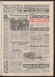 Gazeta Lubuska : dawniej Zielonogórska-Gorzowska R. XLII [właśc. XLIII], nr 68 (22 marca 1994). - Wyd. 1