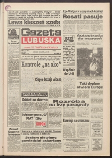 Gazeta Lubuska : dawniej Zielonog&oacute;rska-Gorzowska R. XLII [właśc. XLIII], nr 74 (29 marca 1994). - Wyd. 1