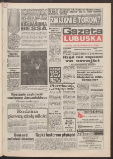 Gazeta Lubuska : dawniej Zielonog&oacute;rska-Gorzowska R. XLII [właśc. XLIII], nr 110 (12 maja 1994). - Wyd. 1