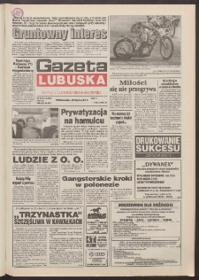 Gazeta Lubuska : dawniej Zielonogórska-Gorzowska R. XLII [właśc. XLIII], nr 113 (16 maja 1994). - Wyd. 1