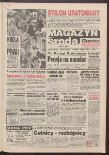 Gazeta Lubuska : magazyn środa : dawniej Zielonogórska-Gorzowska R. XLII [właśc. XLIII], nr 121 (25 maja 1994). - Wyd. 1