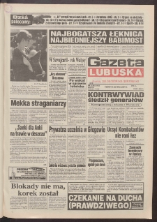 Gazeta Lubuska : dawniej Zielonogórska-Gorzowska R. XLII [właśc. XLIII], nr 116 [właśc. 122] (26 maja 1994). - Wyd. 1