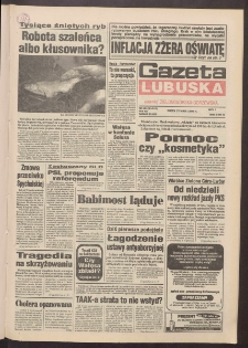 Gazeta Lubuska : dawniej Zielonog&oacute;rska-Gorzowska R. XLII [właśc. XLIII], nr 123 (27 maja 1994). - Wyd. 1