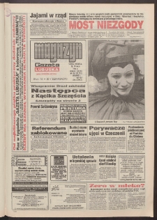 Gazeta Lubuska : magazyn : dawniej Zielonogórska-Gorzowska R. XLII [właśc. XLIII], nr 124 (28/29 maja 1994). - Wyd. 1