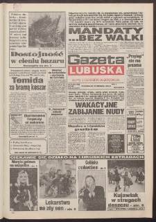 Gazeta Lubuska : dawniej Zielonogórska-Gorzowska R. XLII [właśc. XLIII], nr 142 (20 czerwca 1994). - Wyd. 1