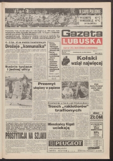 Gazeta Lubuska : dawniej Zielonogórska-Gorzowska R. XLII [właśc. XLIII], nr 154 (4 lipca 1994). - Wyd. 1