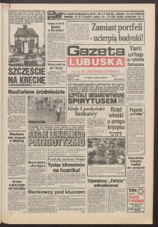 Gazeta Lubuska : dawniej Zielonogórska-Gorzowska R. XLII [właśc. XLIII], nr 167 (19 lipca 1994). - Wyd. 1
