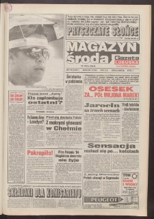 Gazeta Lubuska : magazyn środa : dawniej Zielonog&oacute;rska-Gorzowska R. XLII [właśc. XLIII], nr 174 (27 lipca 1994). - Wyd. 1