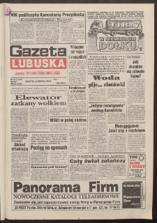 Gazeta Lubuska : dawniej Zielonogórska-Gorzowska R. XLII [właśc. XLIII], nr 187 (11 sierpnia 1994). - Wyd. 1