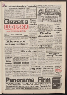 Gazeta Lubuska : dawniej Zielonogórska-Gorzowska R. XLII [właśc. XLIII], nr 187 (11 sierpnia 1994). - Wyd. 1