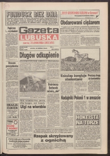 Gazeta Lubuska : dawniej Zielonogórska-Gorzowska R. XLII [właśc. XLIII], nr 202 (30 sierpnia 1994). - Wyd. 1