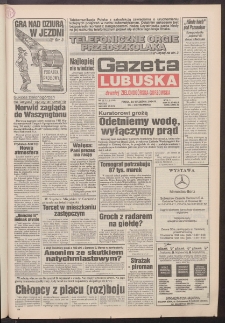 Gazeta Lubuska : dawniej Zielonog&oacute;rska-Gorzowska R. XLII [właśc. XLIII], nr 217 (16 września 1994). - Wyd. 1