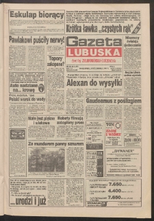Gazeta Lubuska : dawniej Zielonog&oacute;rska-Gorzowska R. XLII [właśc. XLIII], nr 231 (3 października 1994). - Wyd. 1