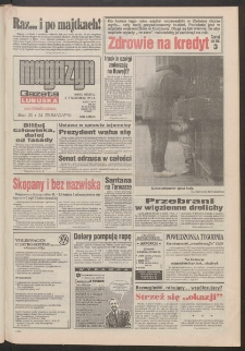 Gazeta Lubuska : magazyn : dawniej Zielonogórska-Gorzowska R. XLII [właśc. XLIII], nr 236 (8/9 października 1994). - Wyd. 1