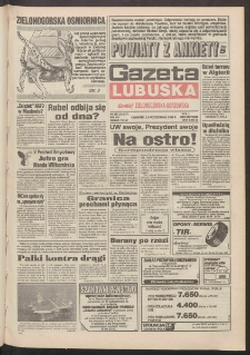 Gazeta Lubuska : dawniej Zielonogórska-Gorzowska R. XLII [właśc. XLIII], nr 240 (13 października 1994). - Wyd. 1
