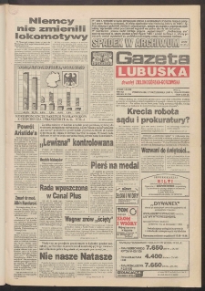 Gazeta Lubuska : dawniej Zielonogórska-Gorzowska R. XLII [właśc. XLIII], nr 243 (17 października 1994). - Wyd. 1