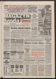 Gazeta Lubuska : magazyn środa : dawniej Zielonogórska-Gorzowska R. XLII [właśc. XLIII], nr 267 (16 listopada 1994). - Wyd. 1