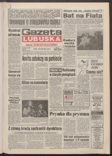 Gazeta Lubuska : dawniej Zielonog&oacute;rska-Gorzowska R. XLII [właśc. XLIII], nr 275 (25 listopada 1994). - Wyd. 1