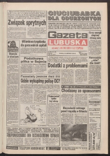 Gazeta Lubuska : dawniej Zielonogórska-Gorzowska R. XLII [właśc. XLIII], nr 278 (29 listopada 1994). - Wyd. 1