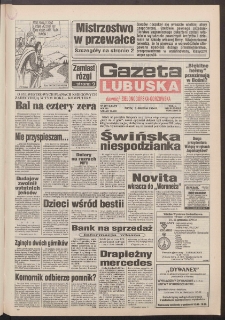 Gazeta Lubuska : dawniej Zielonogórska-Gorzowska R. XLII [właśc. XLIII], nr 287 (9 grudnia 1994). - Wyd. 1