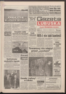 Gazeta Lubuska : dawniej Zielonogórska-Gorzowska R. XLII [właśc. XLIII], nr 289 (12 grudnia 1994). - Wyd. 1