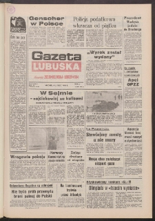 Gazeta Lubuska : dawniej Zielonog&oacute;rska-Gorzowska R. XL [właśc. XLI], nr 29 (4 lutego 1992). - Wyd. 1