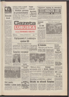 Gazeta Lubuska : dawniej Zielonog&oacute;rska-Gorzowska R. XL [właśc. XLI], nr 99 (28 kwietnia 1992). - Wyd. 1