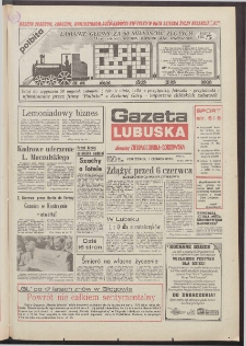 Gazeta Lubuska : dawniej Zielonogórska-Gorzowska R. XL [właśc. XLI], nr 127 (1 czerwca 1992). - Wyd. 1