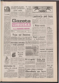 Gazeta Lubuska : dawniej Zielonogórska-Gorzowska R. XL [właśc. XLI], nr 145 (23 czerwca 1992). - Wyd. 1