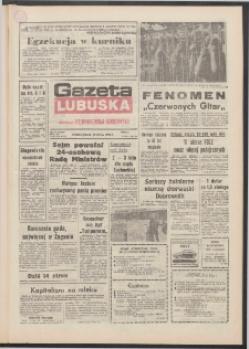 Gazeta Lubuska : dawniej Zielonog&oacute;rska-Gorzowska R. XL [właśc. XLI], nr 162 (13 lipca 1992). - Wyd. 1