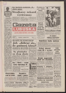 Gazeta Lubuska : dawniej Zielonog&oacute;rska-Gorzowska R. XL [właśc. XLI], nr 183 (6 sierpnia 1992). - Wyd. 1